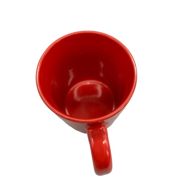 M&M Red Coffee Mug You Crack Me Up White Gloves Melts in Your Mouth Candy Cup - Picture 5 of 6